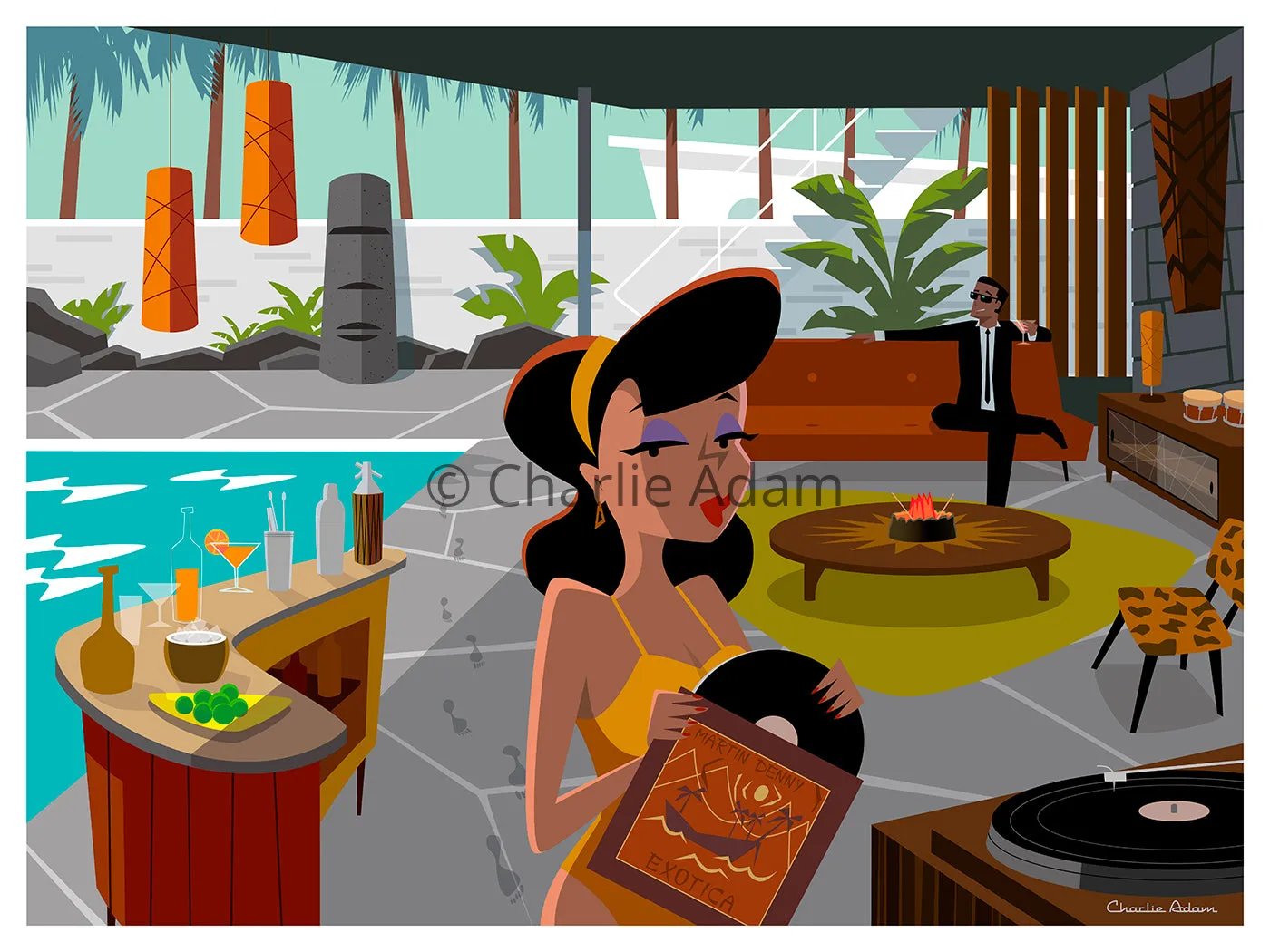 Tiki modern