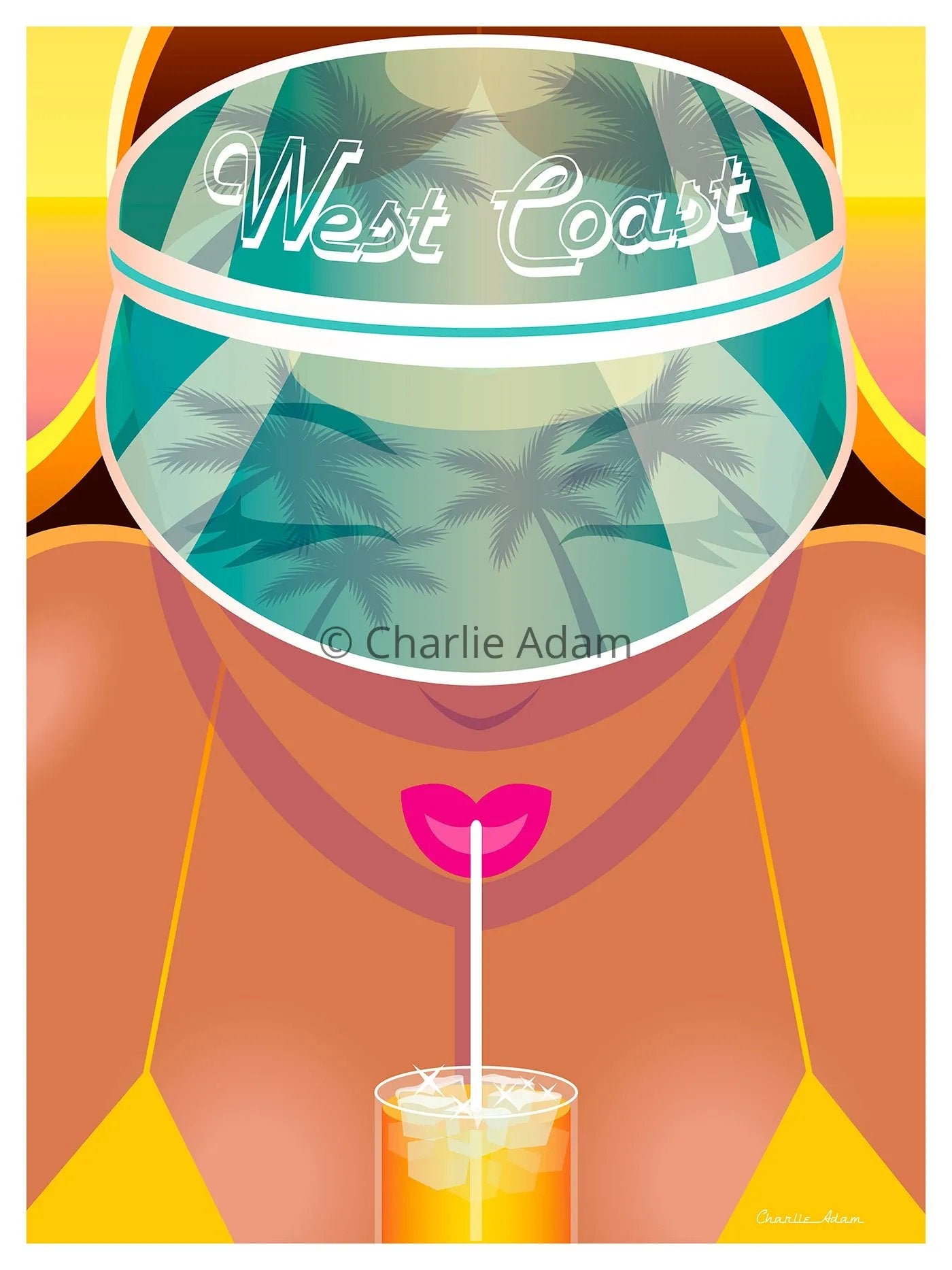 West Coast visor